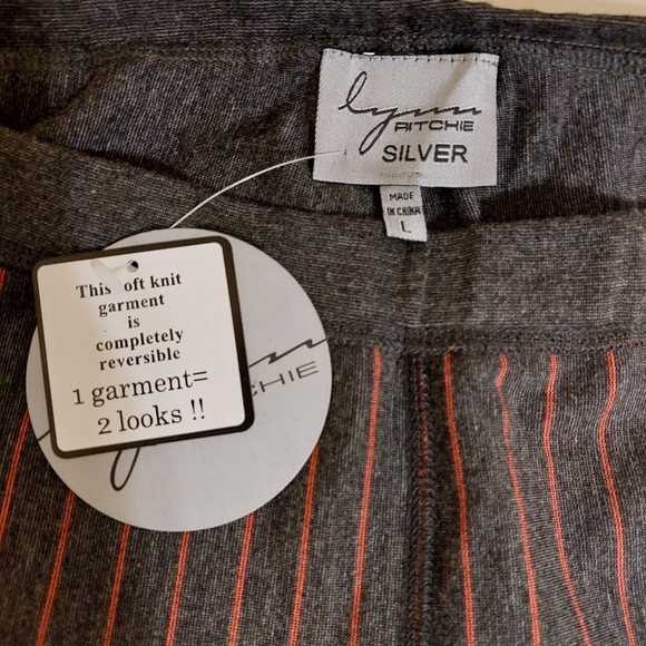 Grey Leggings by Lynn Ritchie Reversible - Picture 4 of 8